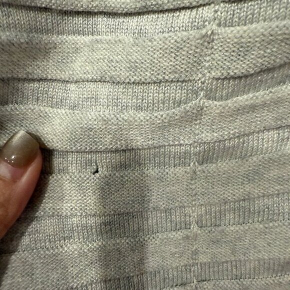 Lululemon Live Healthy Wrap Cardigan Heathered Sand Dune size 10 - Picture 10 of 12